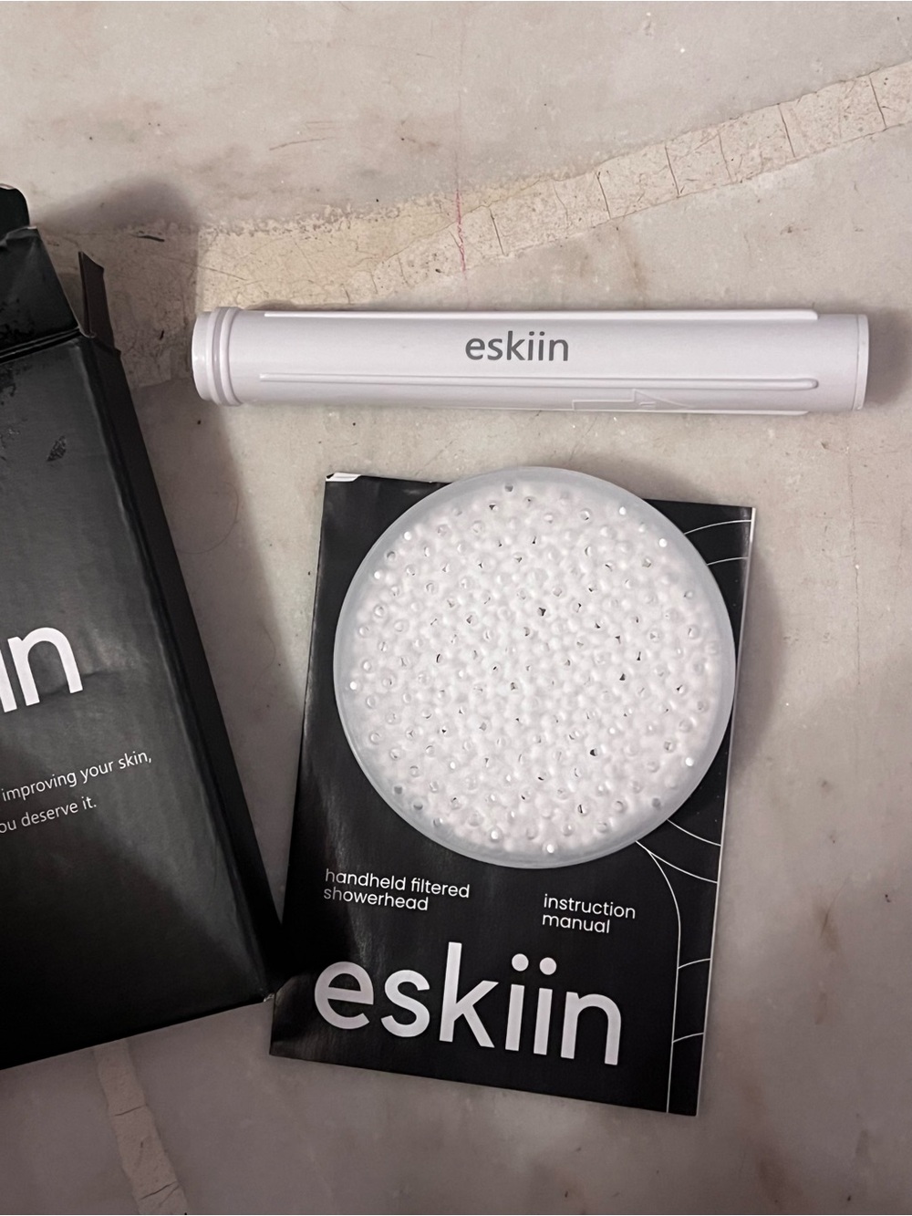 NIB Eskiin shower filter replacement